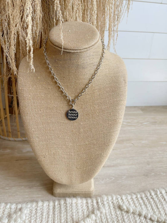 Women's Amour Pendant Necklace
