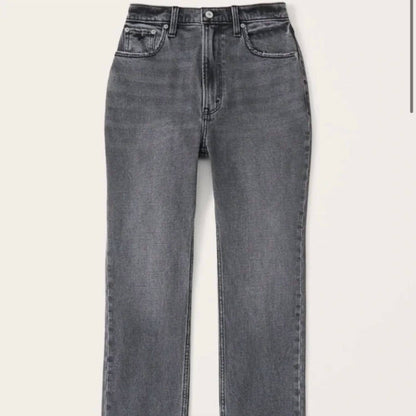 Curve Love Ultra High Rise Ankle Straight Jeans