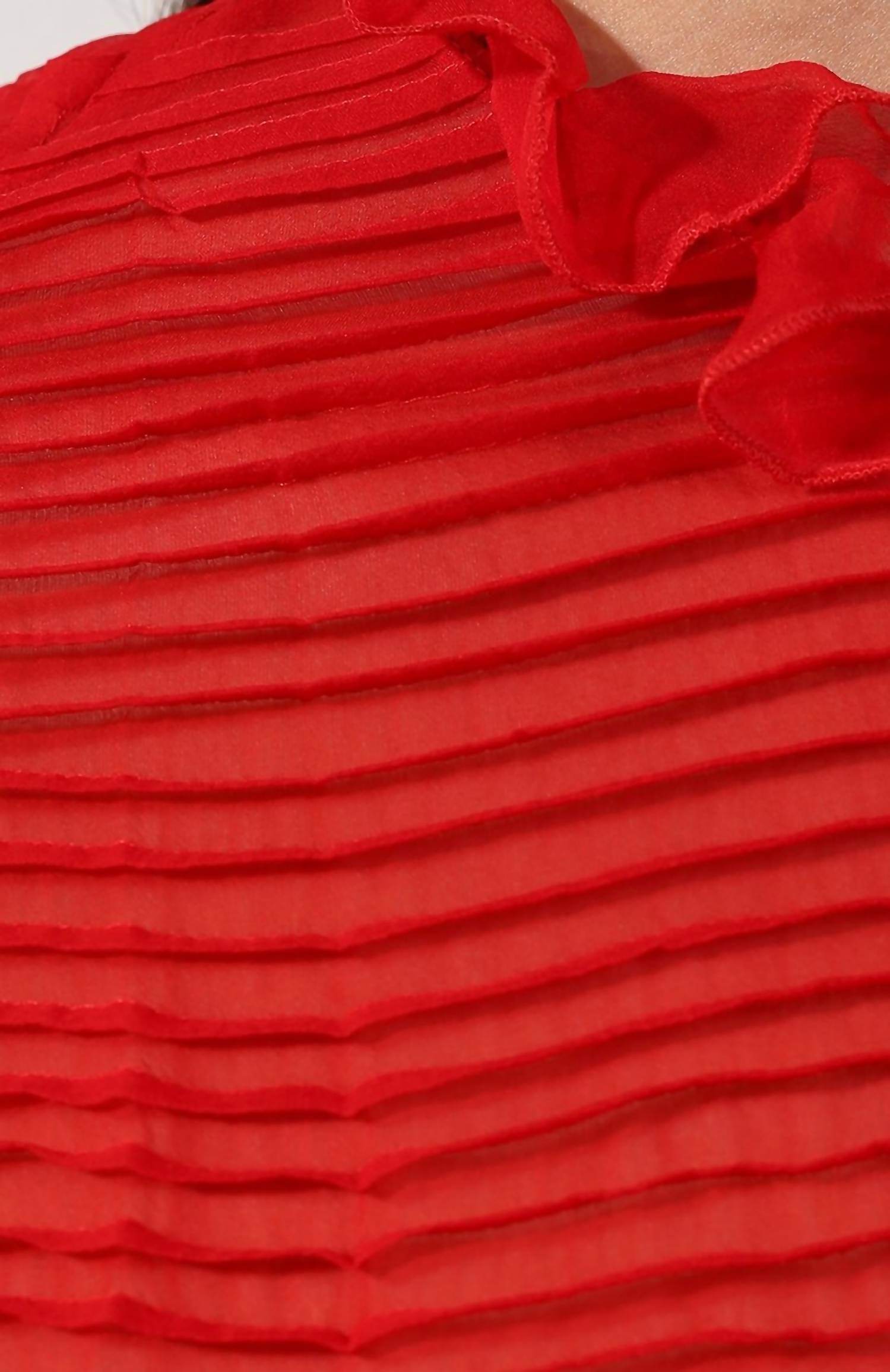 Valentino - Chiffon Ruffle Shirt - Rack Hunt