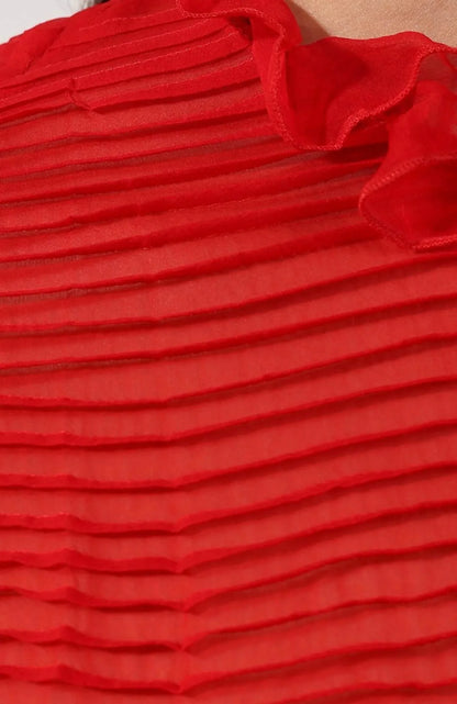 Valentino - Chiffon Ruffle Shirt - Rack Hunt