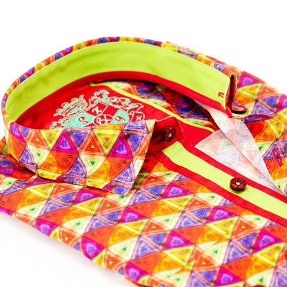 Digital Tri-shapes Shirt
