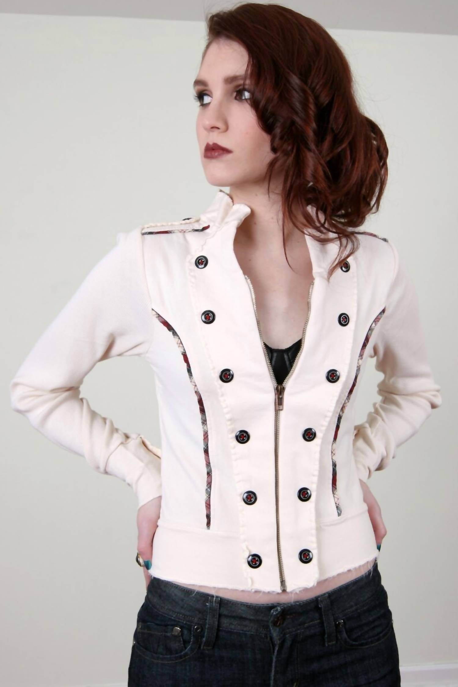 Tough Luv - Knit Military Jacket - Rack Hunt -