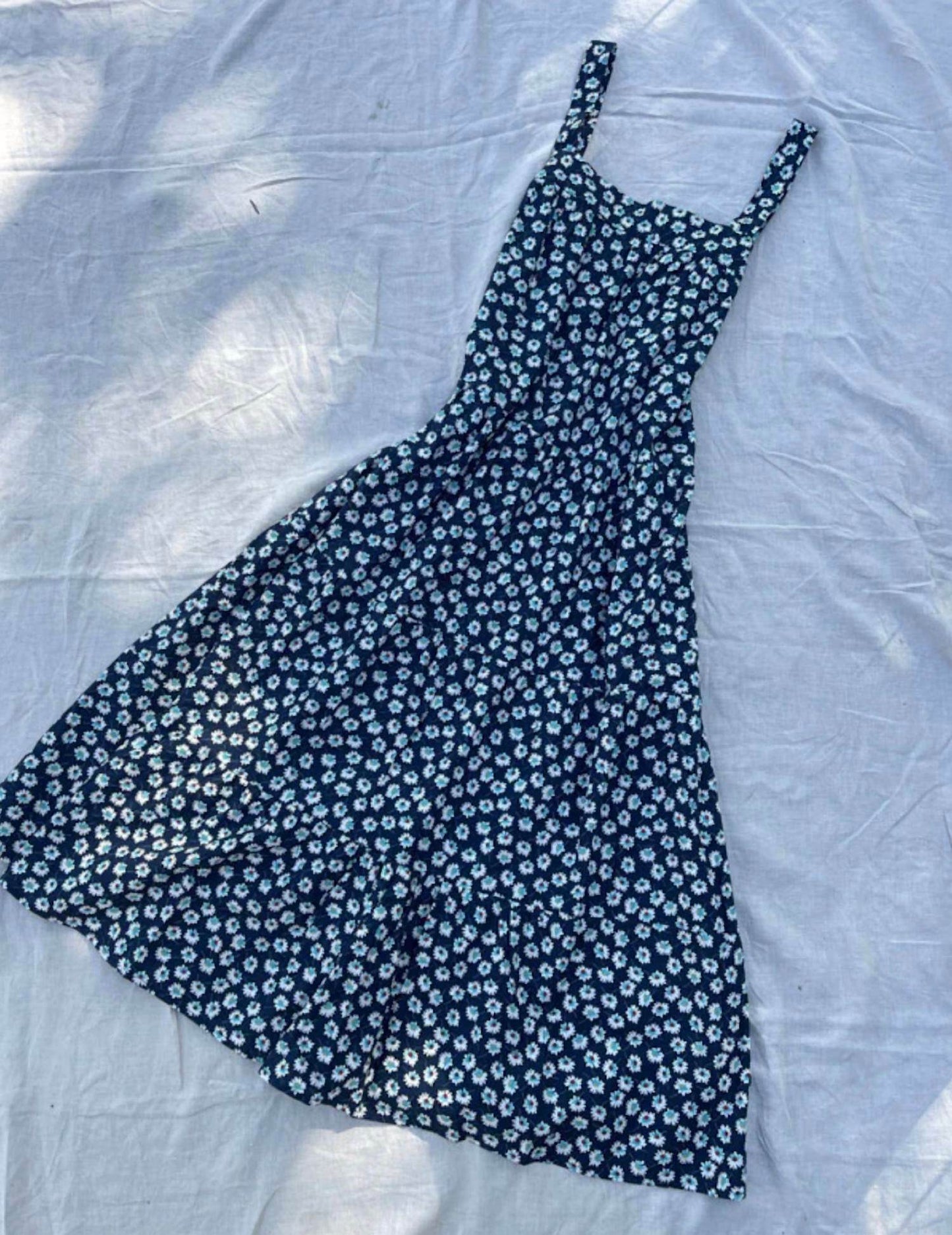 All the Wild Roses - Women's Floral Print Sundress - Rack Hunt