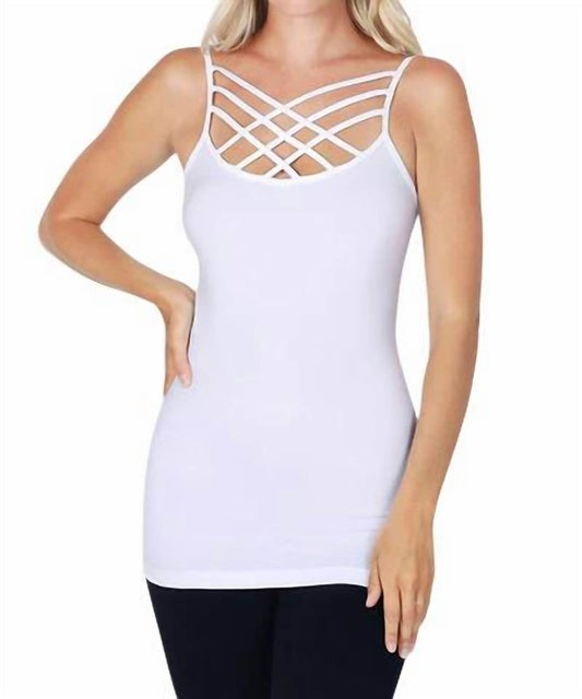 AAAAA FASHION - Criss Cross Seamless Cami - Rack Hunt -