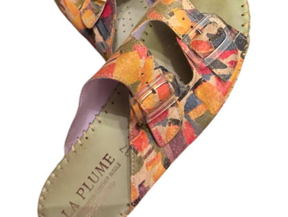 Women's Jen Leather Slide Sandals