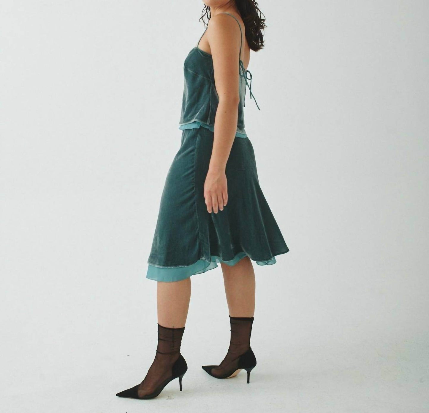 T.W.I.N. That’s What I Need - Women's Velvet Romance Skirt - Rack Hunt -