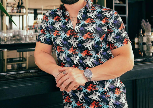 Paint Party Short Sleeve Shirt