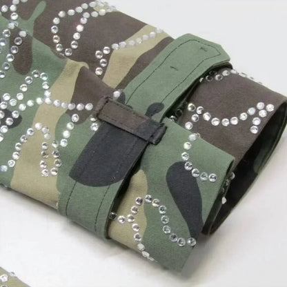 PHILIPP PLEIN - Women's Rhinestone Camouflage Trench Coat - Rack Hunt