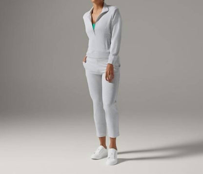 3/4 Zip Cozy Fleece Pullover Sweater