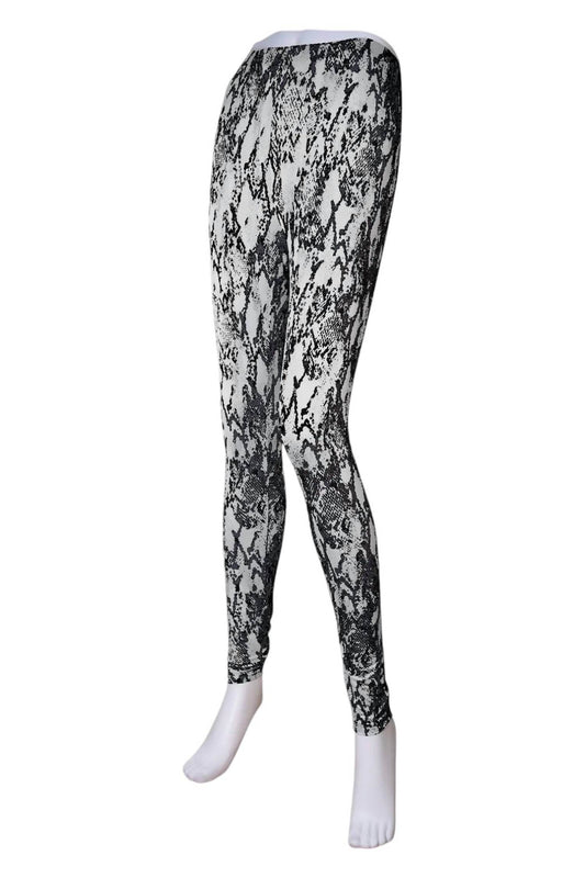 Amanda Blu - Women's Snake Print Leggings - Rack Hunt -