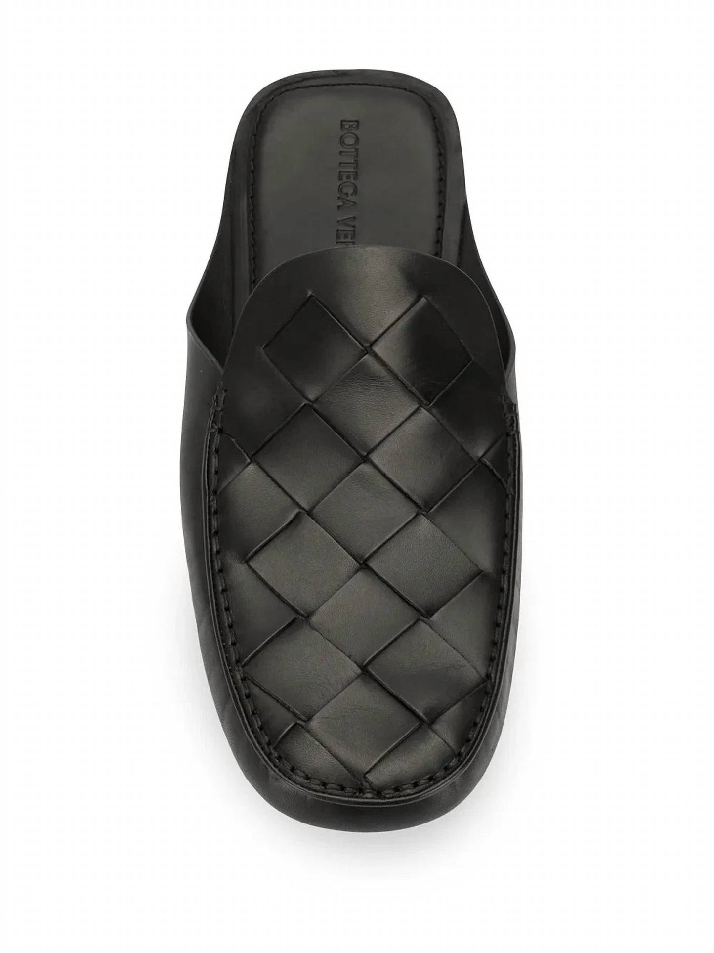 Men's Intrecciato Leather Mules