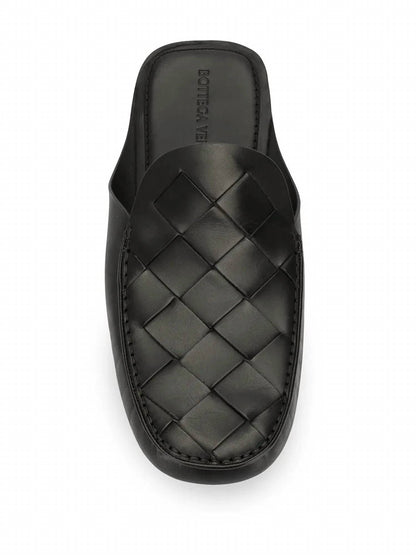 Men's Intrecciato Leather Mules