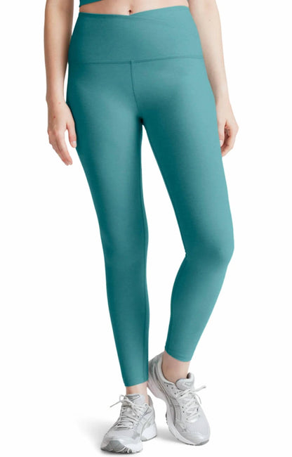 At Your Leisure High Waisted Midi Leggings