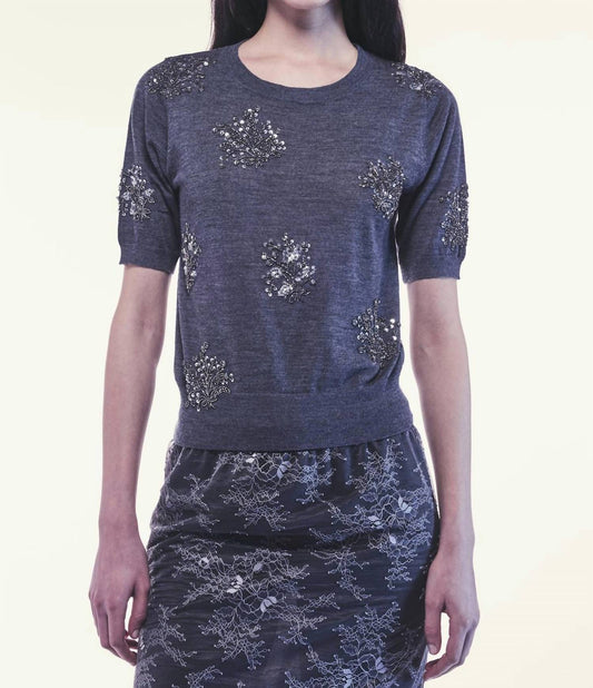 Jacqueline Wool Knit Sweater