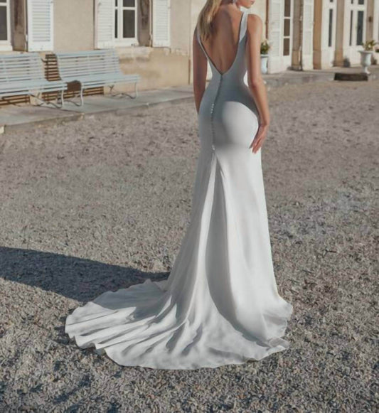 Justin Alexander - Slit Wedding Gown - Rack Hunt