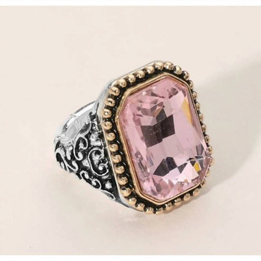 Women's Vintage Stretch Statement Ring