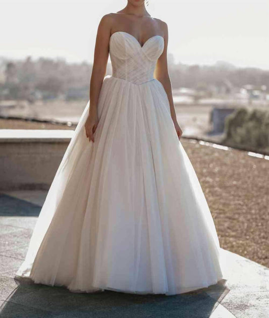 Strapless Wedding Gown