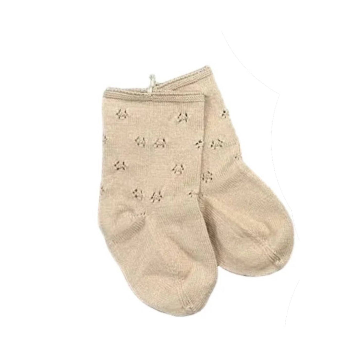 Girls Embroidered Flowers Knit Short Set
