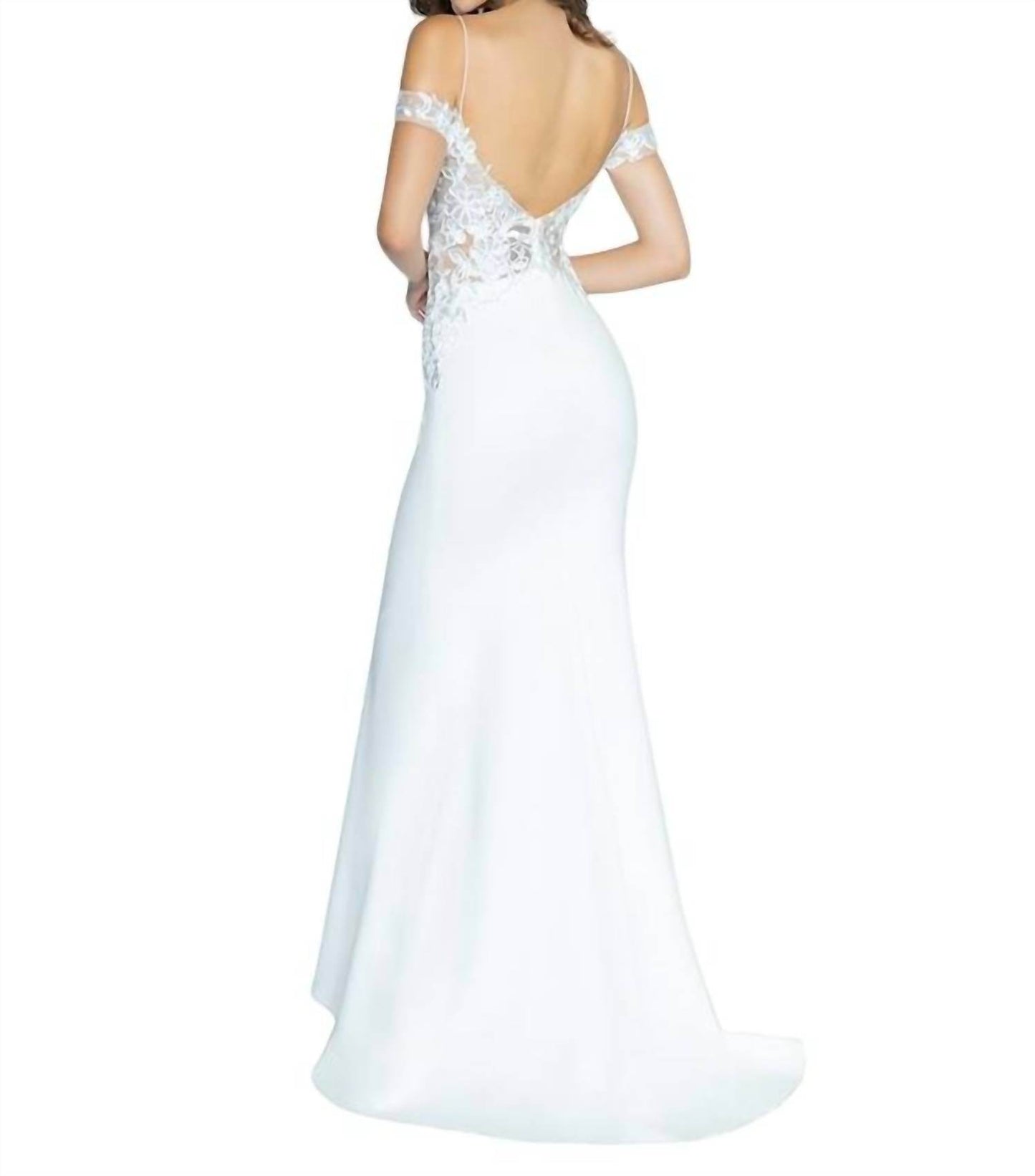 Val Stefani - JERSEY MERMAID WEDDING DRESS - Rack Hunt