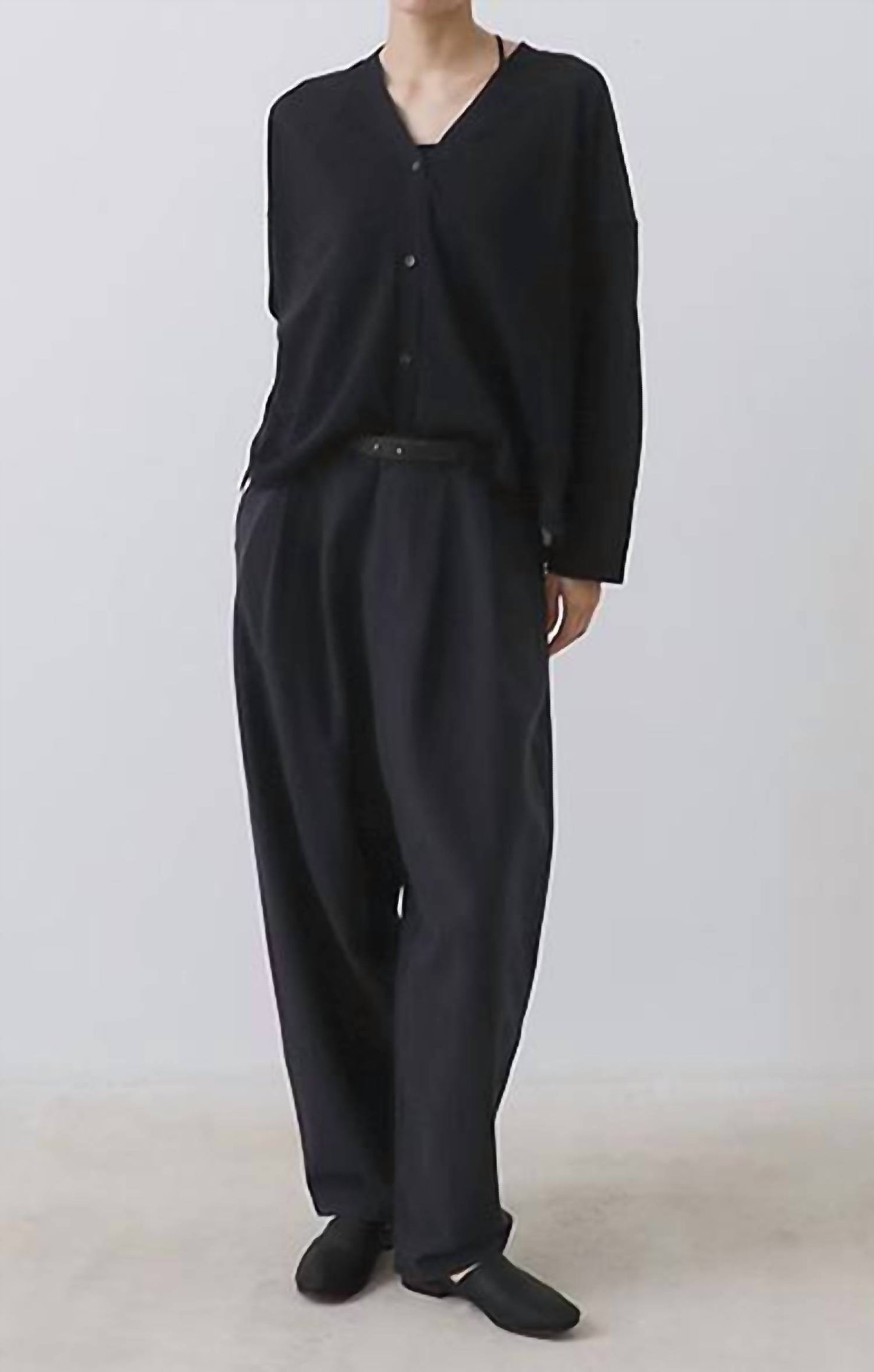 Cotton V-neck Cardigan