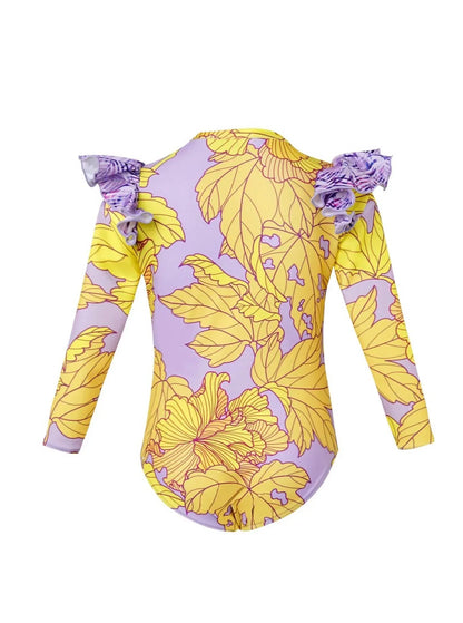 Lia Sahara - Girl's Zipper Long Sleeve One Piece - Rack Hunt