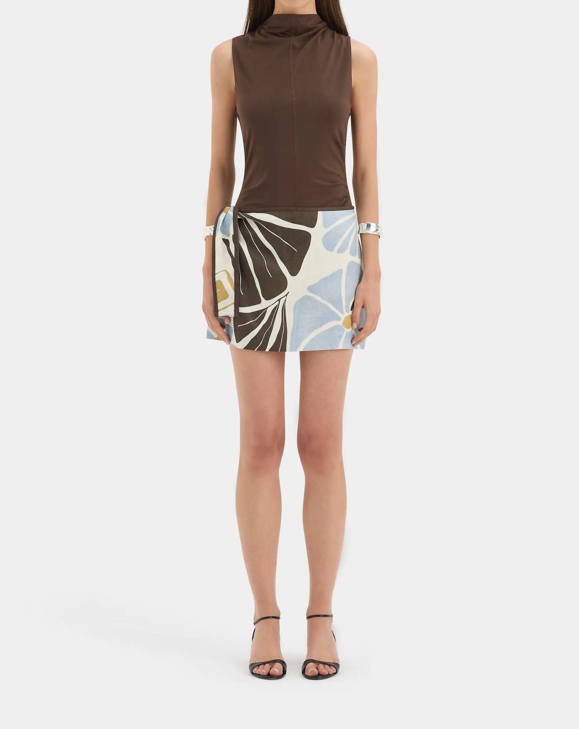 Lola Tie Mini Skirt