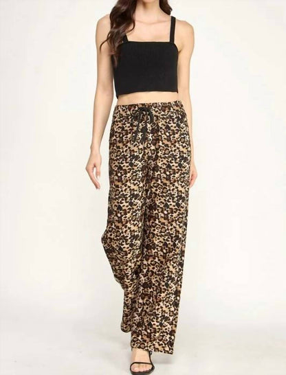 Elastic Waist Straight Leg Pants - Plus