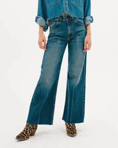 Mercer High Rise Wide Leg Jean