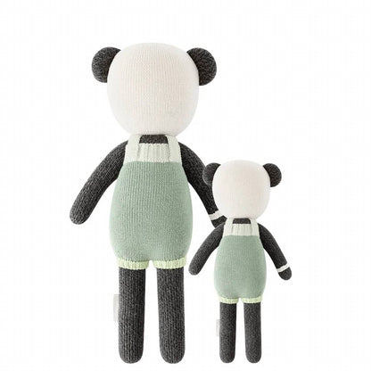 Kids Paxton The Panda Hand Knit Doll