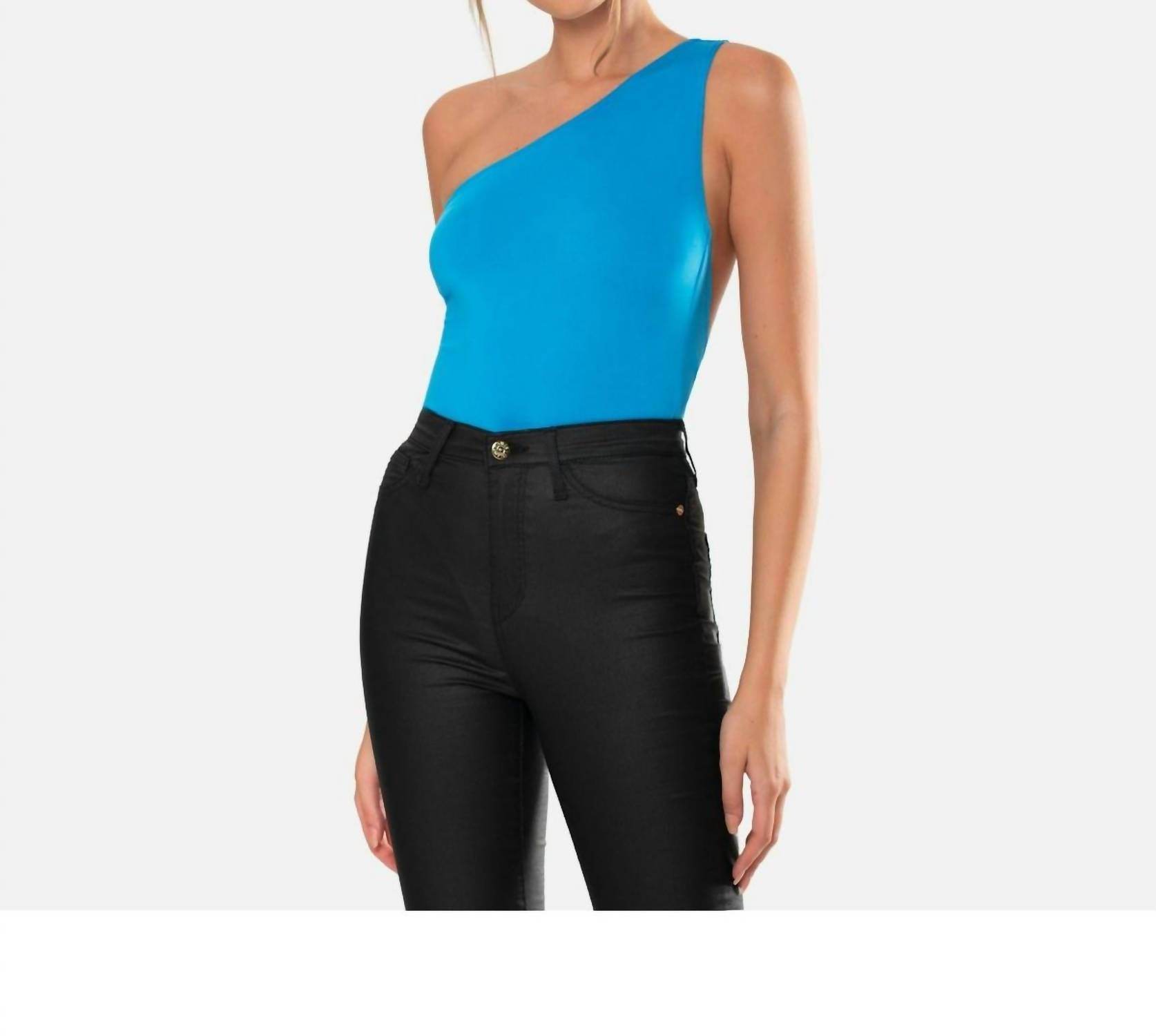OW Collection - Ezra Asymmetrical Bodysuit Back Cut Out - Rack Hunt