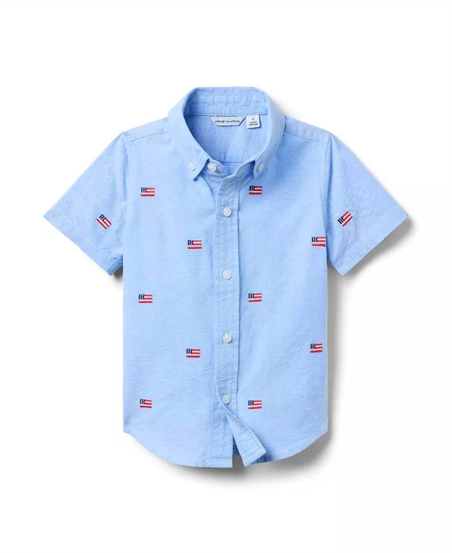 Boy's Flag Oxford Top
