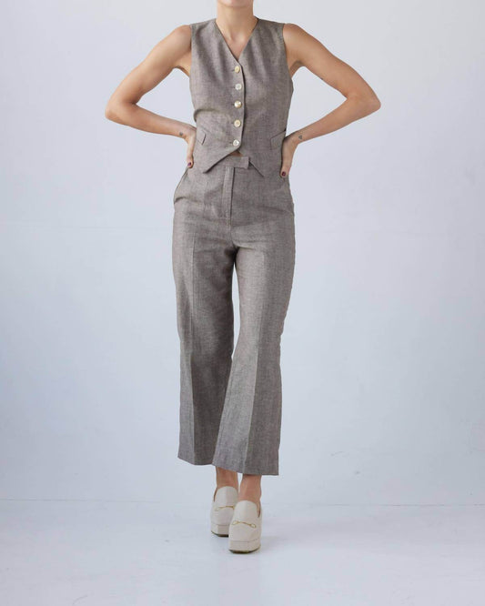 Rose Velvet - Piper Straight Leg Pants - Rack Hunt