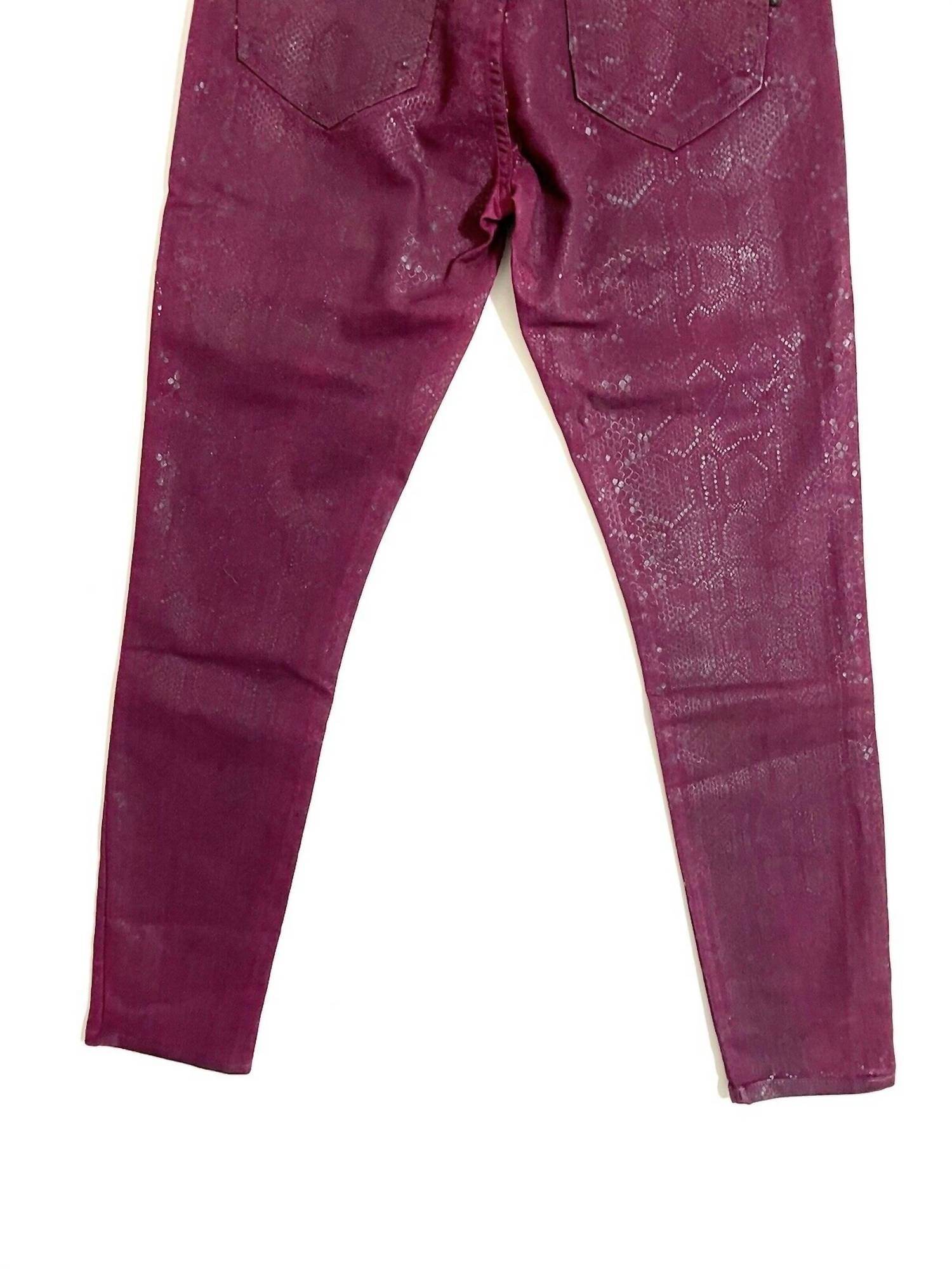 Kasil Workshop - Women's Snake Print Skinny Jeans - Rack Hunt -