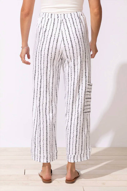 Driftwood Stripe J Pocket Flood Pant - Plus