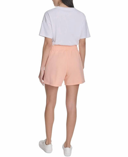 French Terry Smocked-waist Short