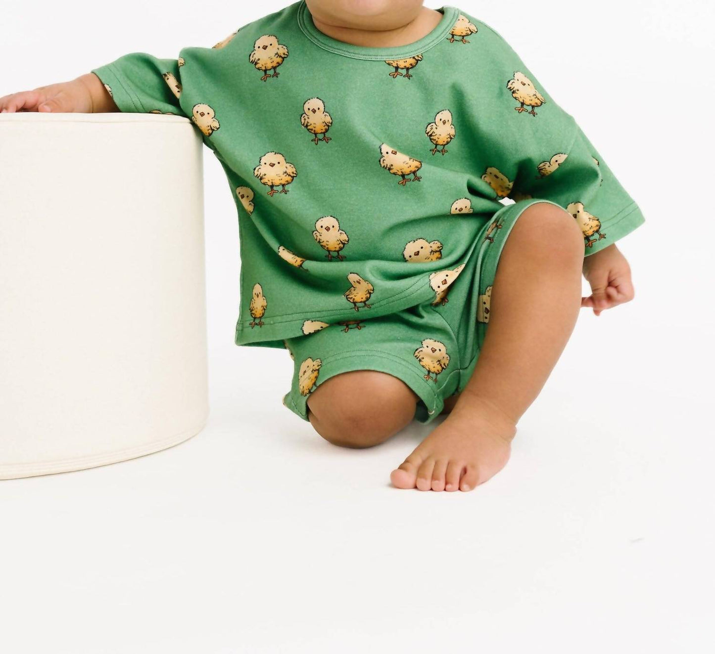 Kid's Spring Chicks Slouchy Set