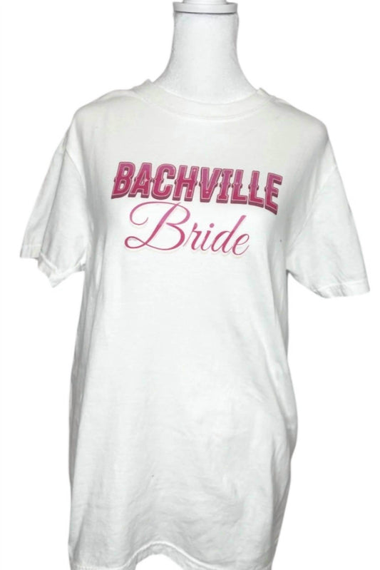Hot Off The Press - Women's Bachville Bride Shirt - Rack Hunt