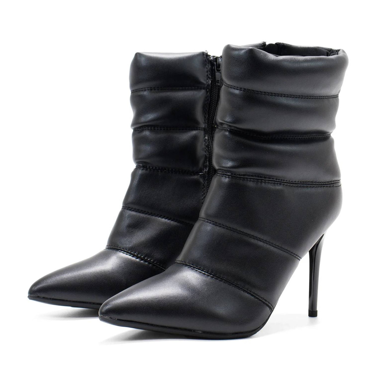 Women's Duaa Faux Leather Ankle Boots