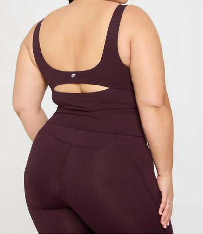 Pureluxe Built-in Bra Tank Top - Plus