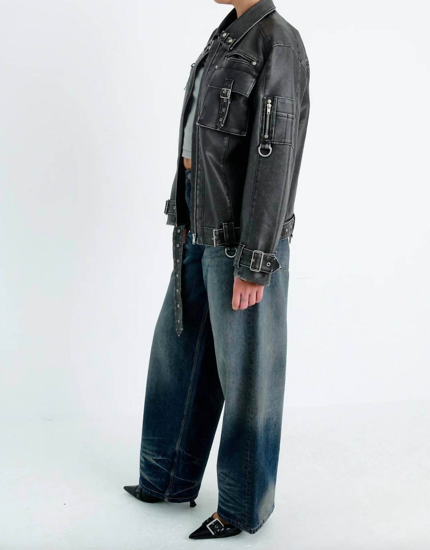 The Ragged Priest - Ace Faux Leather Jacket - Rack Hunt -