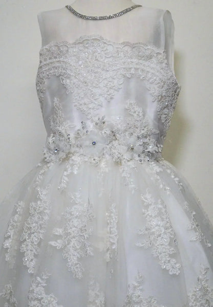 Christie Helene - Girl's Lexington Floral Lace Dress - Rack Hunt
