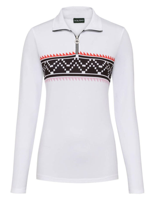 NORWEGIAN PITCH TROYER SWEATER