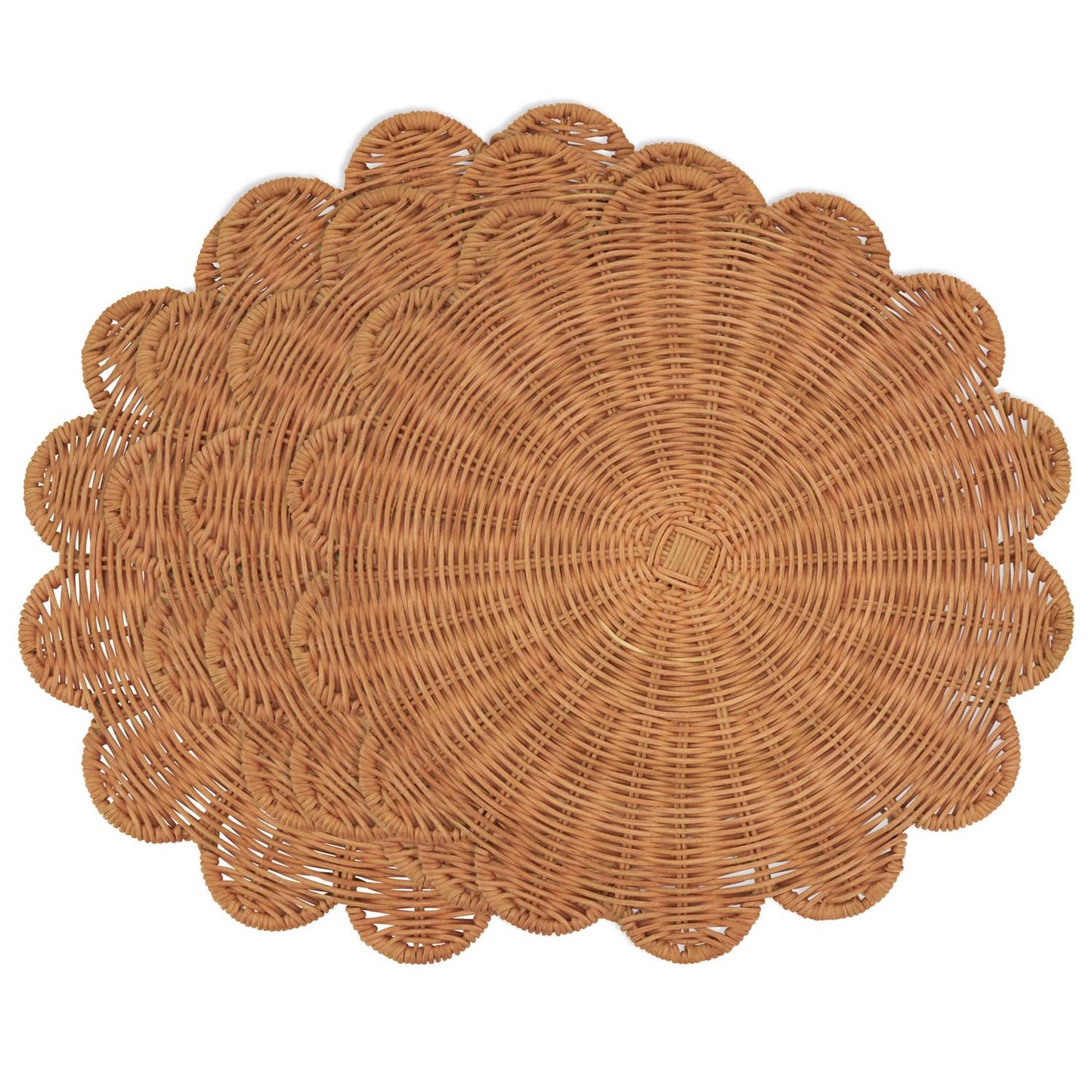 Rattan Charger Placemats - Set Of 4