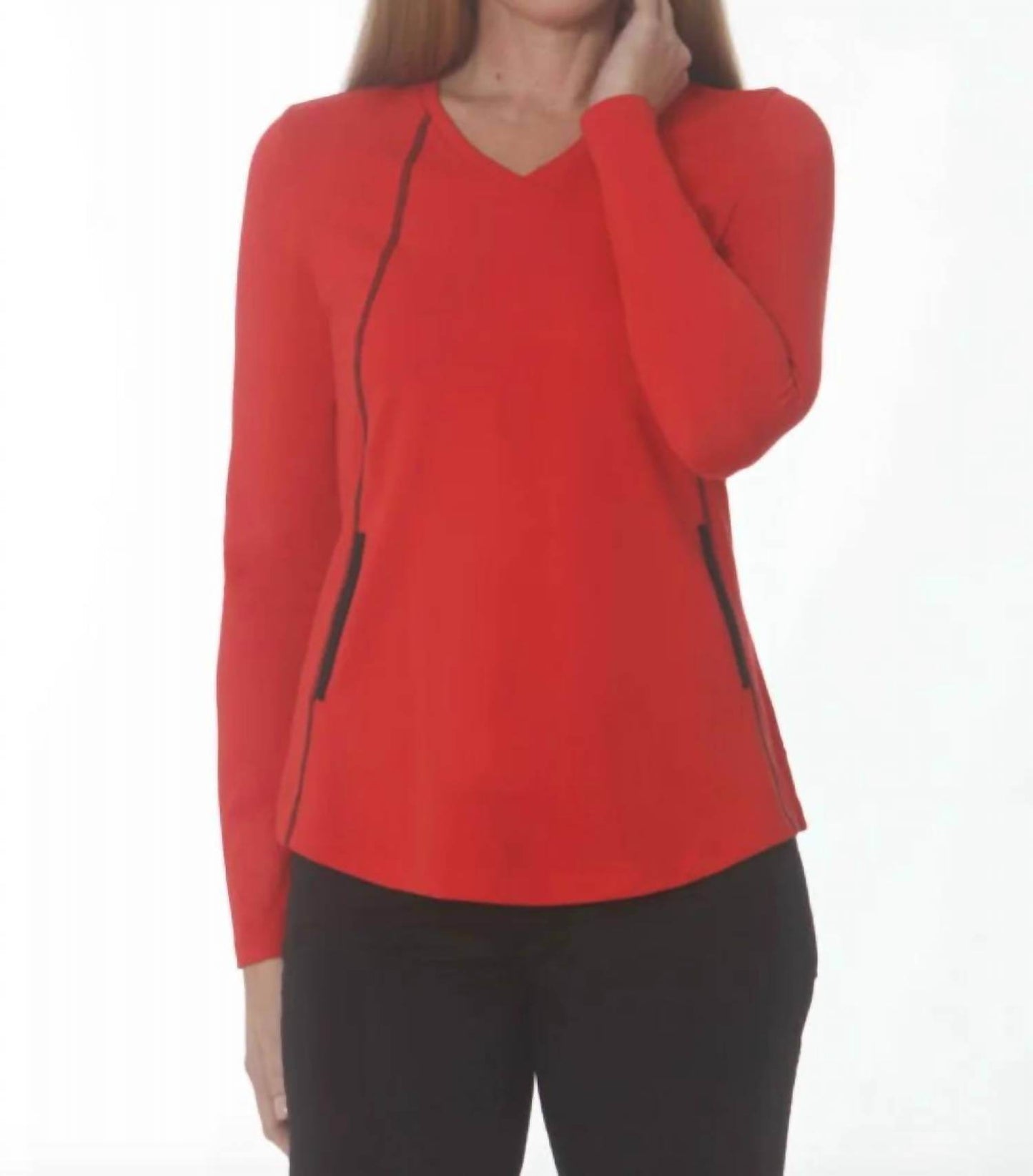 E.L.I. - V-Neck Top - Rack Hunt -