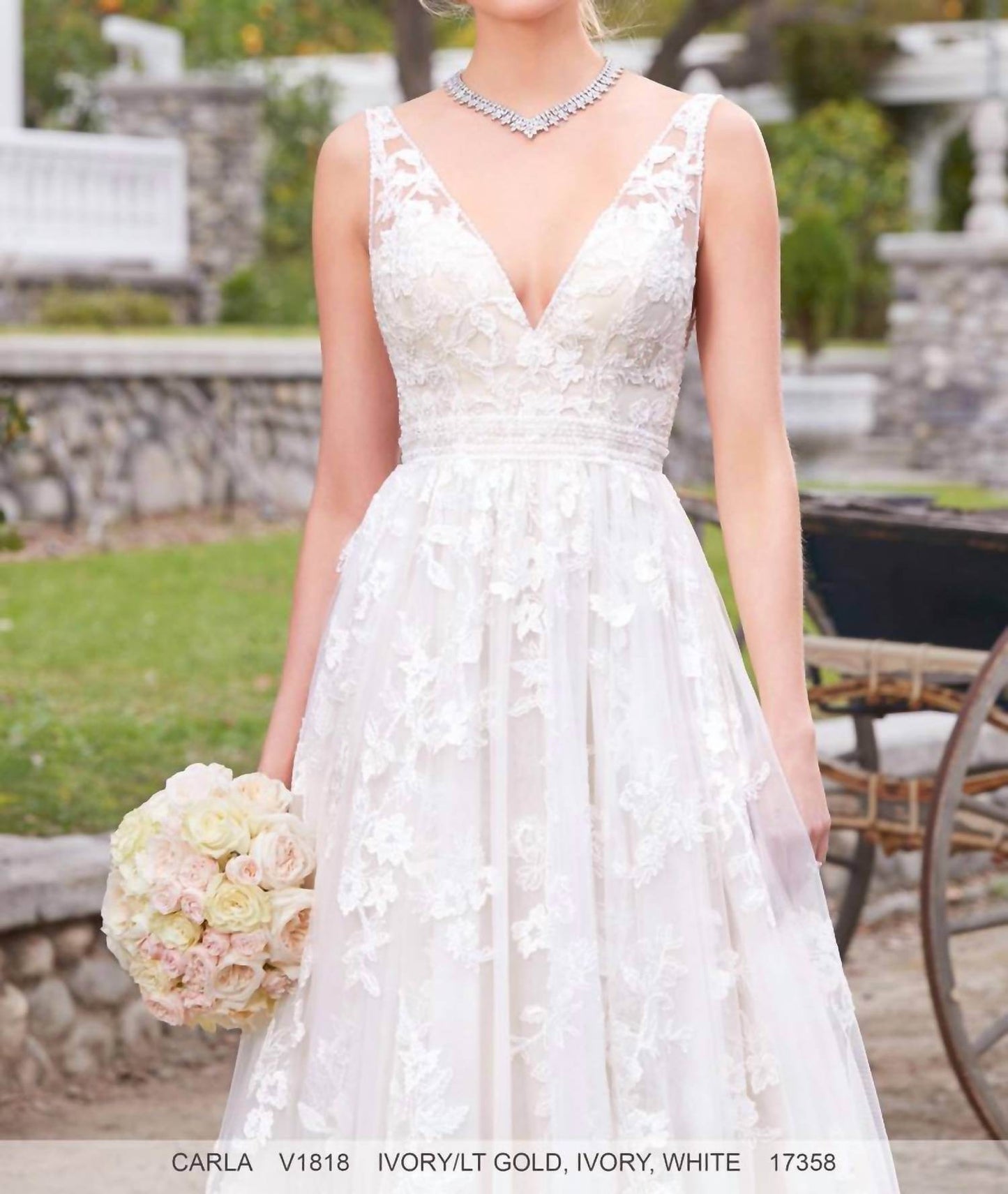 Ivoire by Kitty Chen - Carla A-line Wedding Dress - Rack Hunt