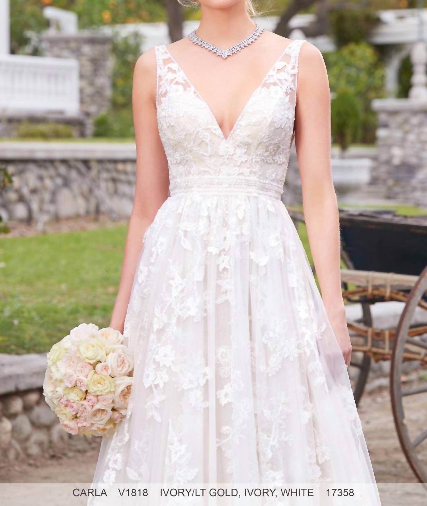 Ivoire by Kitty Chen - Carla A-line Wedding Dress - Rack Hunt