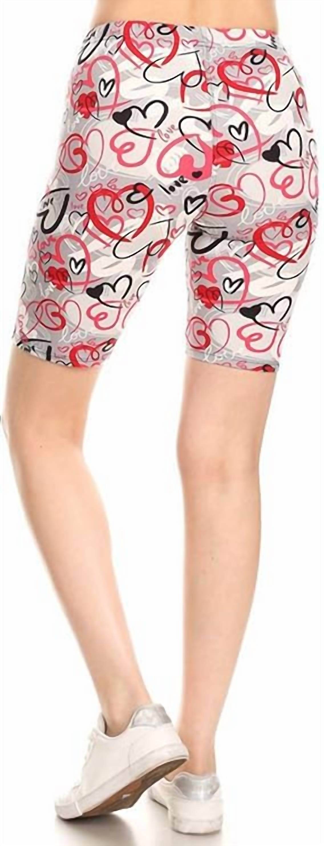 LOVE IT - Valentines Biker Babe Shorts - Rack Hunt -