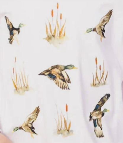 Duck Bamboo Long Sleeve Tee