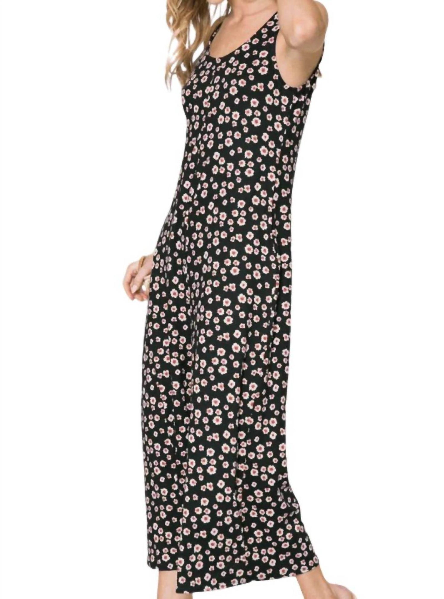 Acting Pro - Maria Flower Power Jumpsuit - PLUS - Rack Hunt