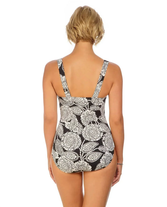 Shape Solver - Lady Lace Surplice One Piece Swimsuit - Rack Hunt